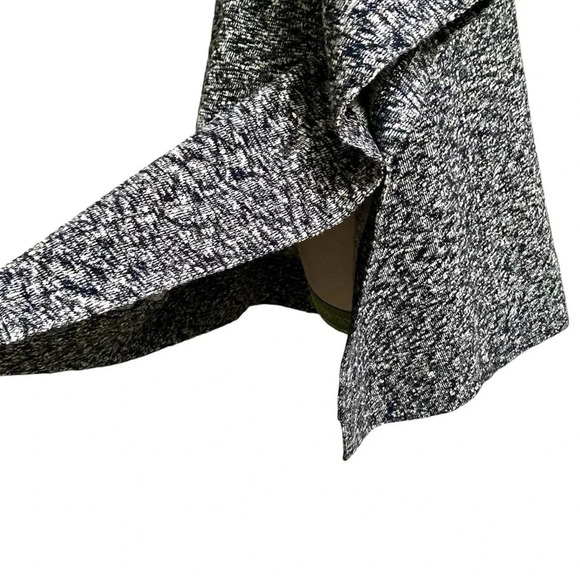 Lou & Grey Marled Knit Cotton Poncho XS/S Neutral Oversized Pullover - Picture 11 of 16